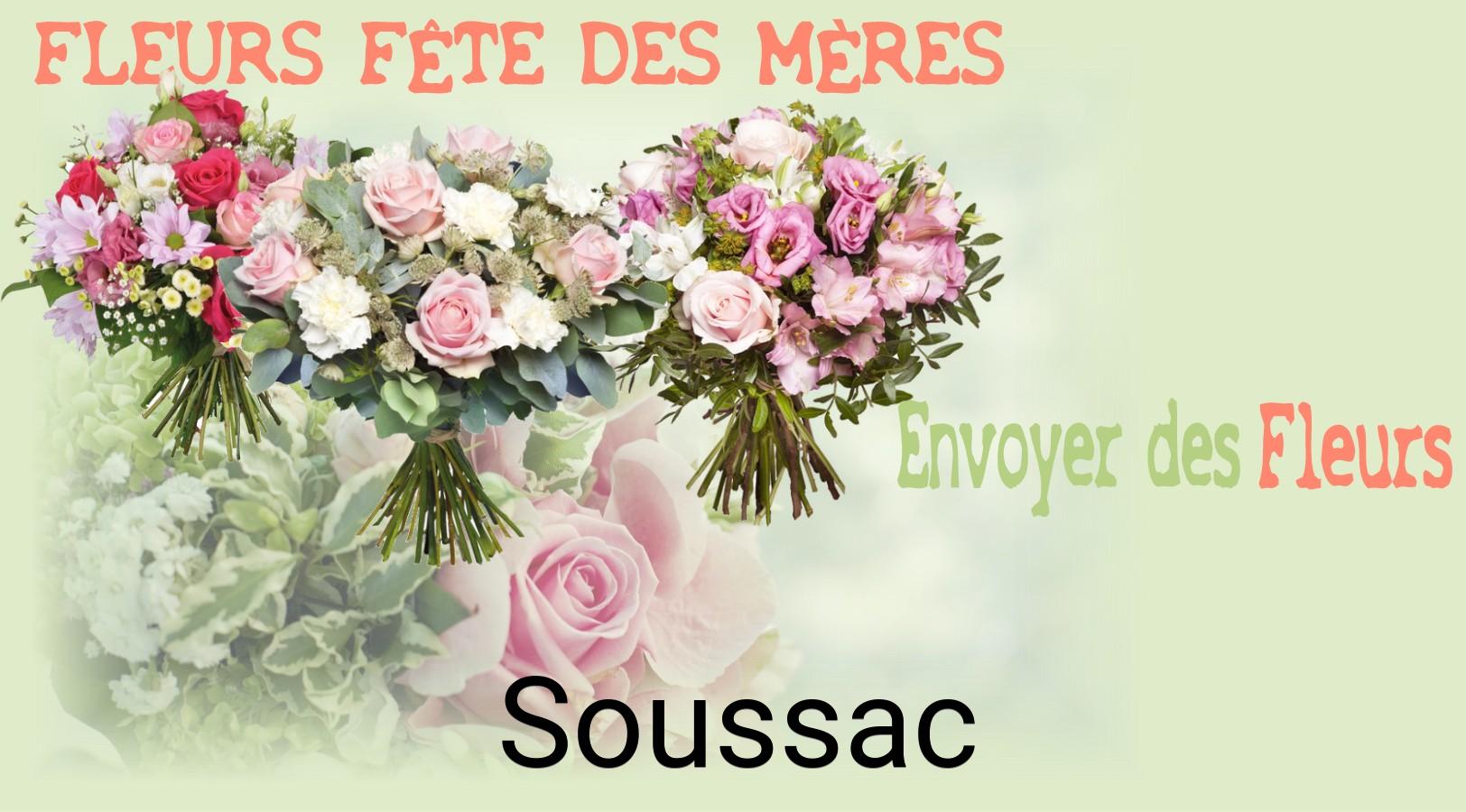 Bouquet de Fête des Mères livré à Soussac